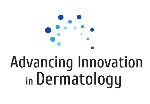 Advancing Innovation in Dermatology Logo Design