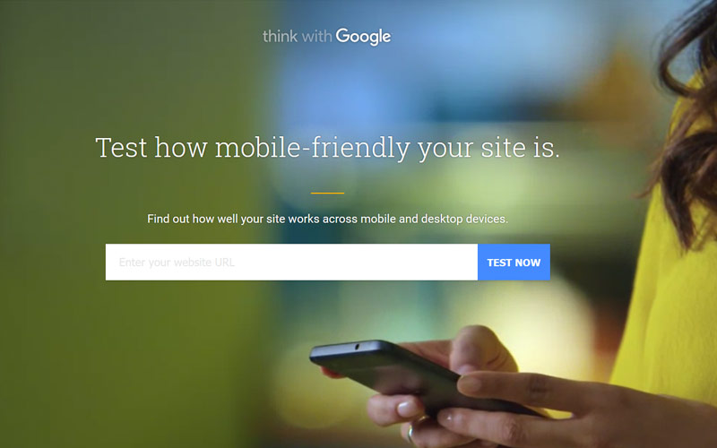Mobile-friendly test tool by Google